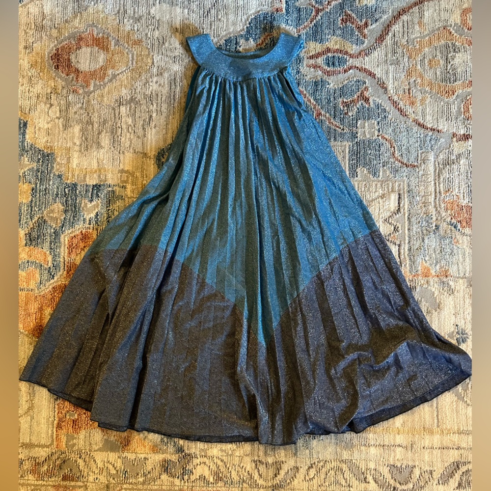 Free People Full Skirt Sparkly Mini Dress sz XS